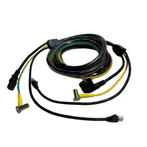 Medisch netsnoer + Cat.6 | Schuko | C13, 3x 1.50mm² | Kleur: zwart | Lengte: 3m