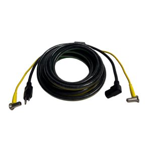 Medisch netsnoer | CH - C13 | rechtsgehaakt | 3x 1.50mm² | Kleur: zwart | Lengte: 3m