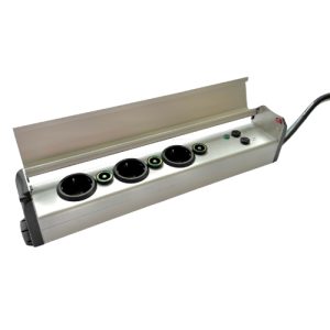 Medische stekkerdoos | 3-voudig | met medisch netsnoer 3m